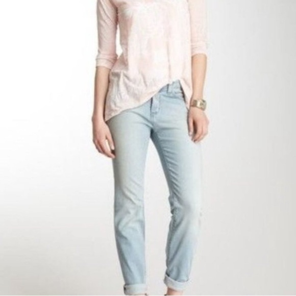 J Brand Womens Size 29 Aidan Slouchy Boyfriend Meadow Denim Blue Jeans - Picture 1 of 15